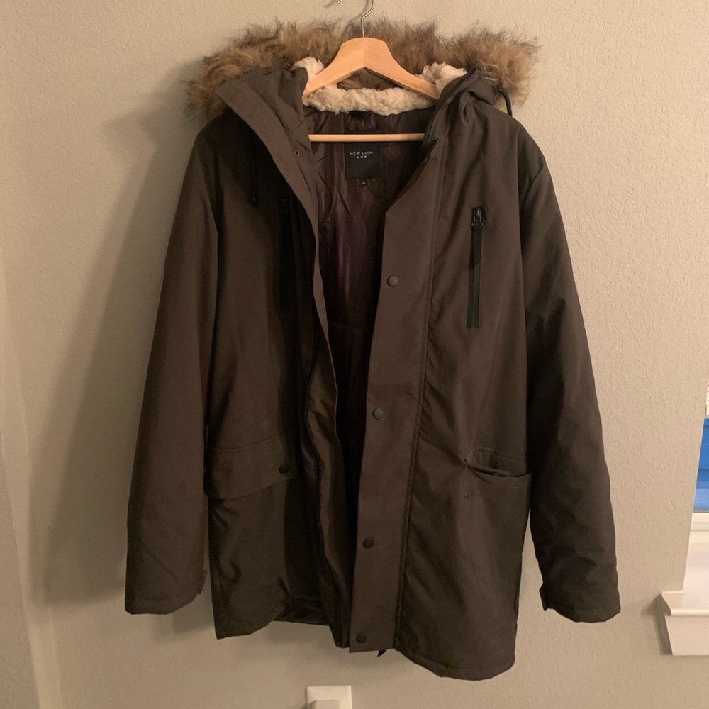 Olive Puffer Jacket